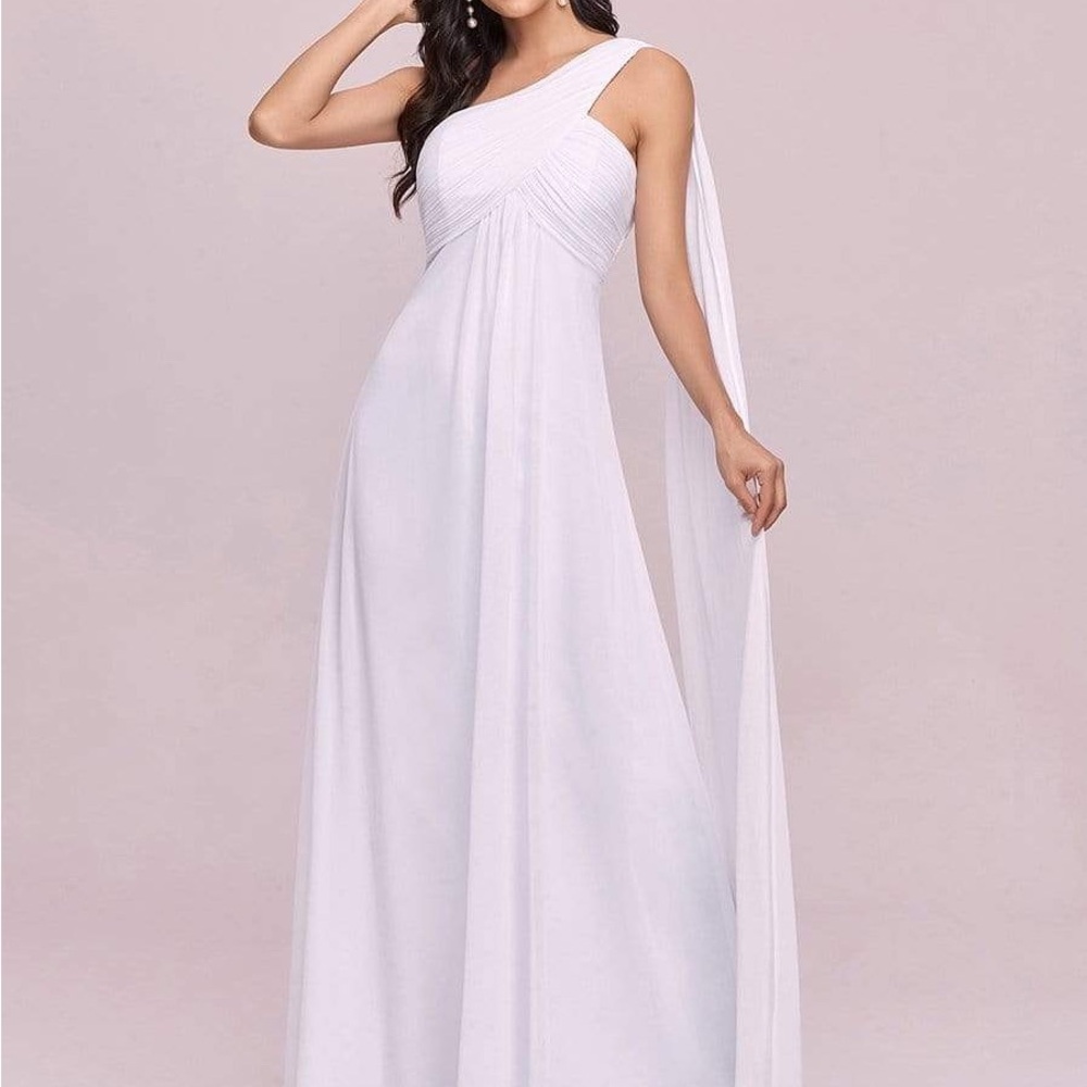 Elegant White Gown Ever Pretty Bride or Prom Dress